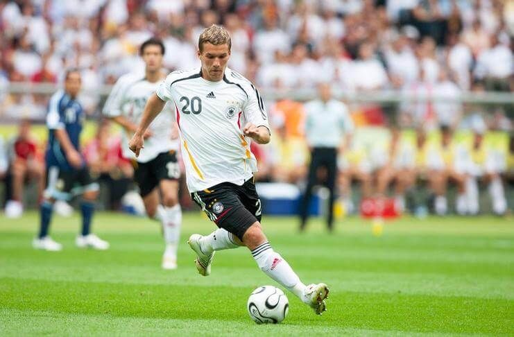 Lukas Podolski jadi pemain muda terbaik Piala Dunia 2006.