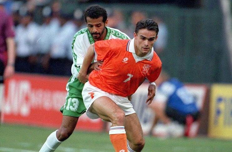 Marc Overmars jadi pemain muda terbaik Piala Dunia 1994.