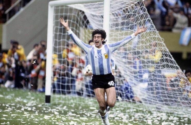 Mario Kempes jadi pemain tersubur di Piala Dunia 1978.
