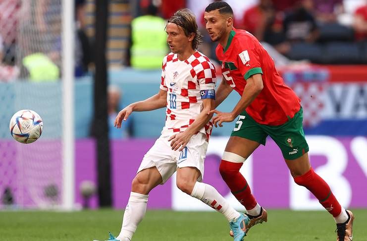 Maroko vs Kroasia - Luka Modric - Fox Sports