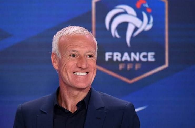 Pelatih timnas Prancis, Didier Deschamps - Twitter @equipedefrance