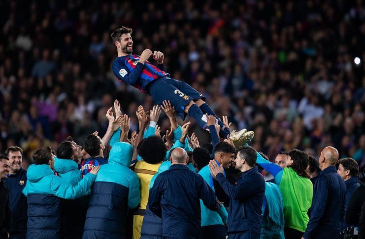 Pertandingan Terakhir Gerard Pique Ditutup dengan Kemenangan (@FCBarcelona)