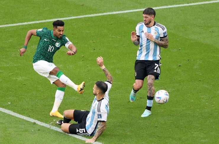 Salem Aldawsari - Timnas Argentina vs Arab Saudi - Piala Dunia 2022 - @fifaworldcup