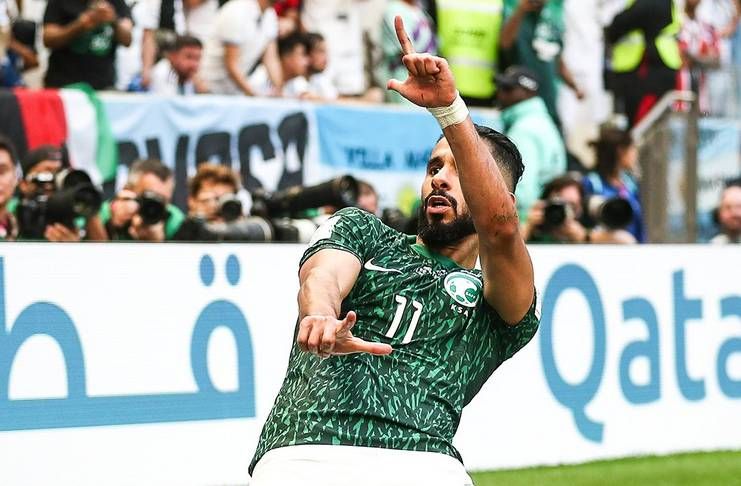 Salem Aldawsari - Timnas Argentina vs Arab Saudi - Piala Dunia 2022 - Bleacher Report 2