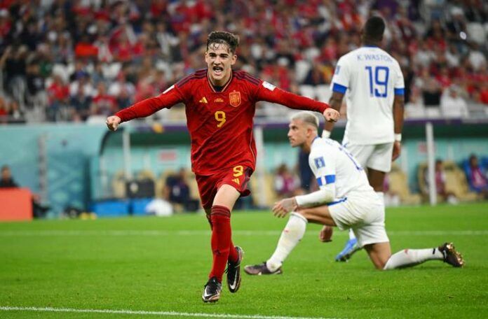 Spanyol vs Kosta Rika - Ferran Torres - Piala DUnia 2022 - @jacobsben