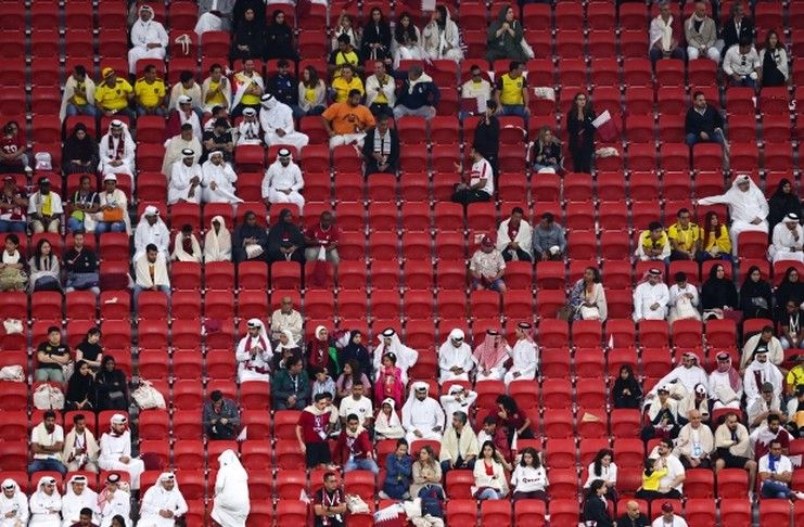 Fans Qatar Jadi Sorotan Usai Kosongkan Tribun di Babak Pertama