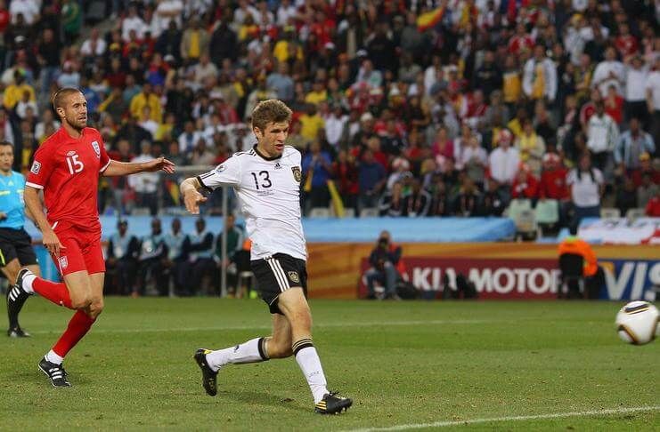 Thomas Mueller jadi pemain tersubur di Piala Dunia 2010.