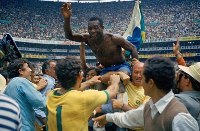 Amerika Selatan vs Eropa, Brasil vs Swedia final Piala Dunia 1958, Pele - Los Angeles Times
