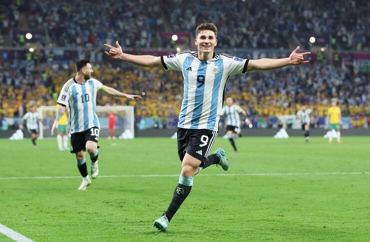 Argentina vs Australia Lionel Messi dan Julian Alvarez Jadi Pembeda 3 (@iF2is)