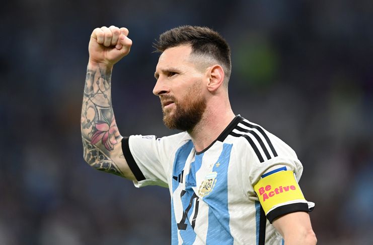 Argentina vs Kroasia - Semifinal Piala Dunia 2022 - Lionel Messi Subur - @argentina