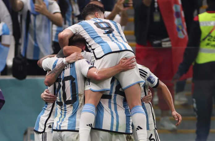 Argentina vs Kroasia - Semifinal Piala Dunia 2022 - Rekor semifinal Argentina - @argentina