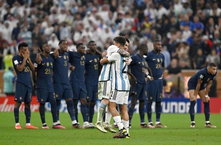 Argentina vs Prancis jadi final ketiga di Piala Dunia yang harus diakhiri adu penalti.
