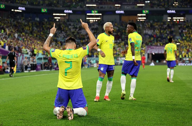 Brasil vs Korea Selatan Selecao Menang Mudah - Lucas Paqueta (@iF2is)