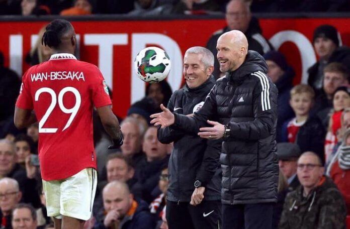 Erik ten Hag Aaron Wan-Bissaka Punya Masa Depan di Man United (India Today)