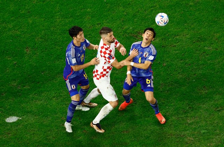 Fakta Menarik Jepang vs Kroasia - Extra time - Reuters