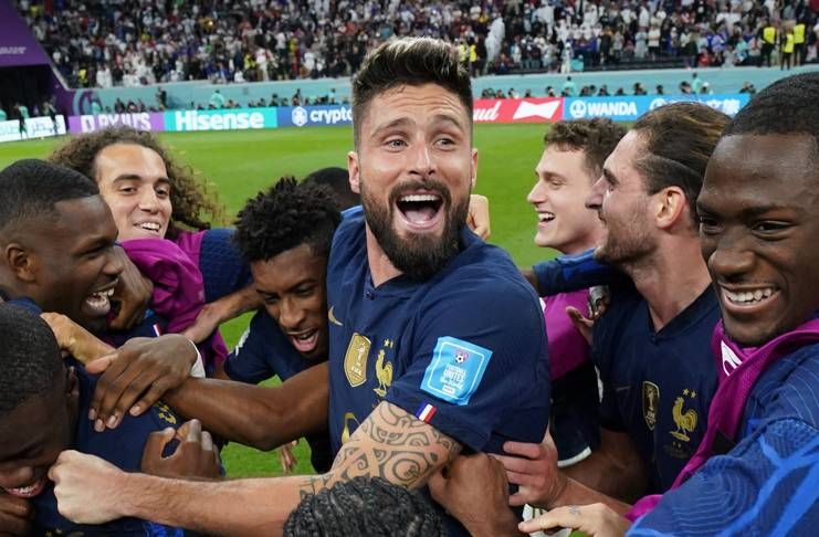 Inggris vs Prancis - Semifinal Piala DUnia 2022 - Olivier Giroud - @equipedefrance