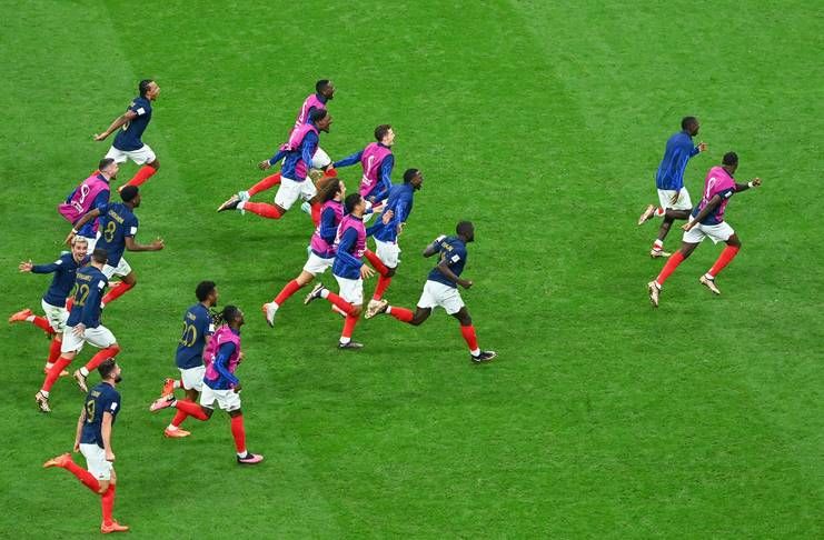 Inggris vs Prancis - Semifinal Piala DUnia 2022 - Rekor Prancis - @equipedefrance