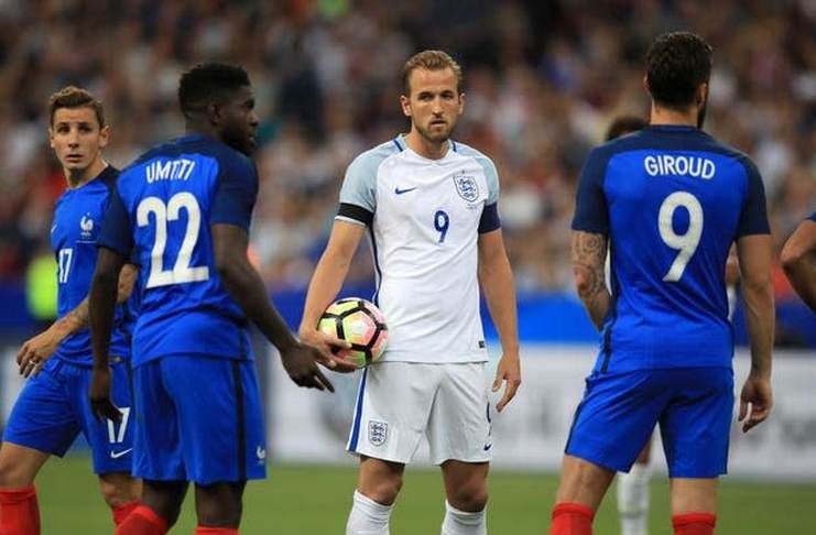 Inggris vs Prancis laga persahabatan 2017 - Reuters