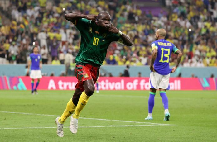 Kamerun vs Brasil Kemenangan Hampa The Indomitable Lions - Vincent Aboubakar (@iF2is)