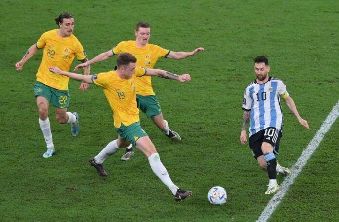 Laga Argentina vs Australia pada babak 16 besar Piala Dunia 2022 dihiasi beberapa fakta menarik.