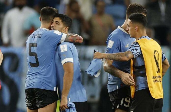Luis Suarez - Piala Dunia 2022 - Timnas Uruguay - Reuters