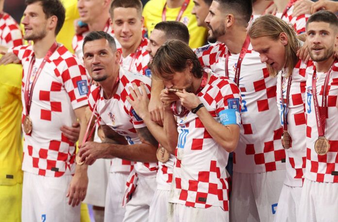 Luka Modric, timnas Kroasia, Piala Dunia 2022 (medali perunggu) - FIFA