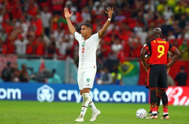 Maroko menyisihkan Belgia pada fase grup Piala Dunia 2022.