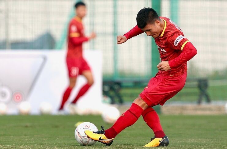 Nguyen Quang Hai siap memberikan kontribusi terbaik untuk timnas Vietnam di Piala AFF 2022.