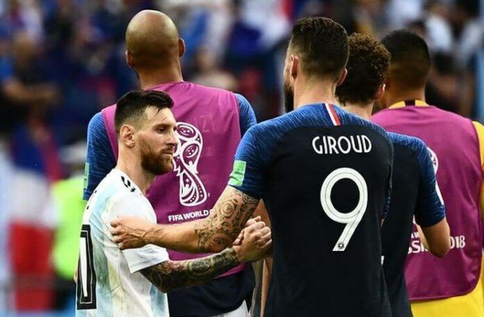 Olivier Giroud Siap Hancurkan Mimpi Lionel Messi di Piala Dunia (Mirror)