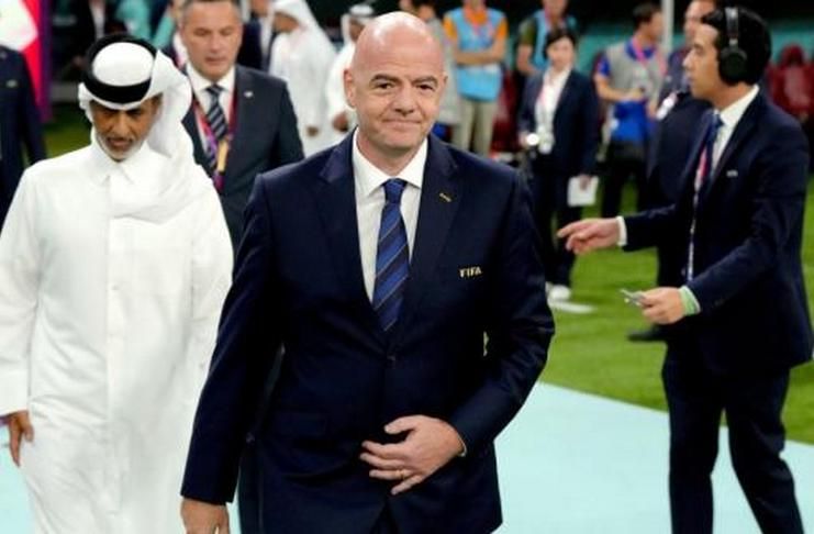 Presiden FIFA Gianni Infantino PIala DUnia 2022 Qatar - AFP
