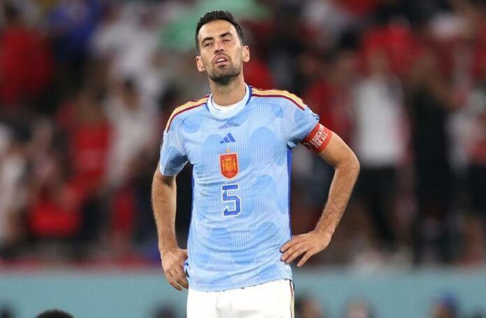 Sergio Busquets timnas Spanyol Piala Dunia 2022 - BeinSports