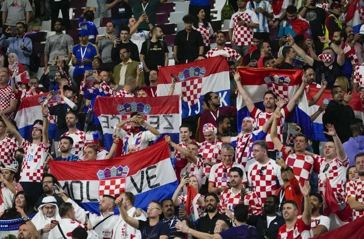 Akibat ulah suporter timnas Kroasia dihukum FIFA, Piala Dunia 2022 - Thestarcom