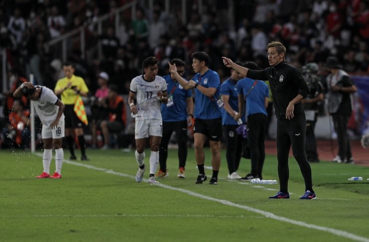 Timnas Indonesia vs Kamboja, Keisuke Honda, Piala AFF 2022 - Facebook @CamFootball1933