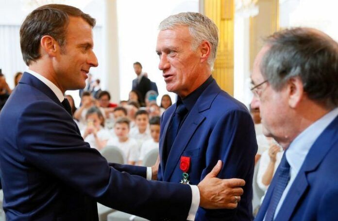 didier deschamps-emmanuel macron-cubadetailzero