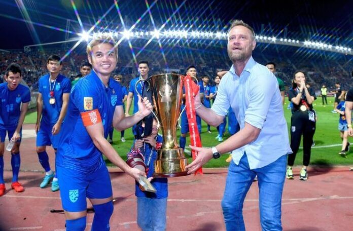 Alexandre Polking angkat bicara soal wacana Thailand pakai tim U-23 di Piala AFF.