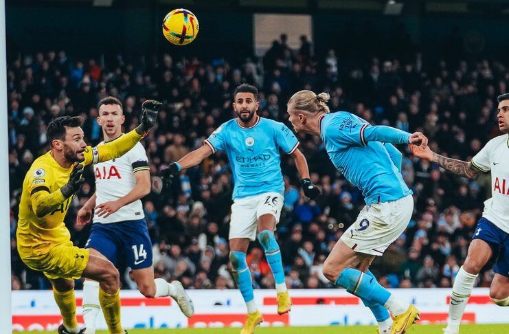 Riyad Mahrez Pimpin Comeback Brilian Manchester City Lawan Tottenham - Erling Haaland (@ManCity)