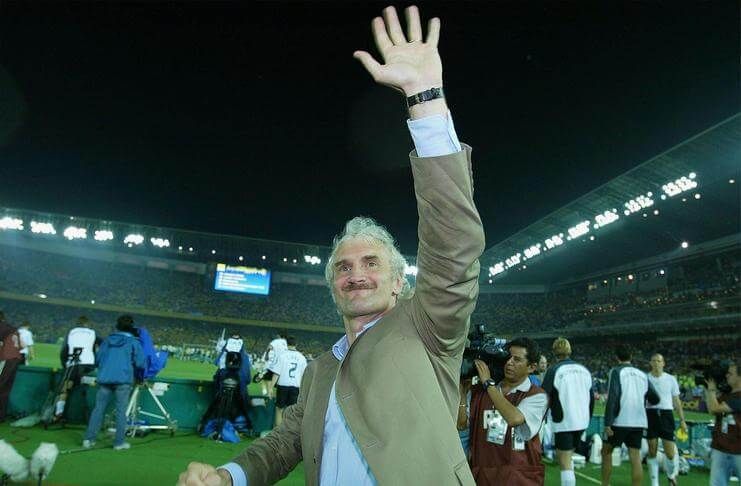 Rudi Voeller adalah pelatih yang membawa Jerman ke final Piala Dunia 2002.