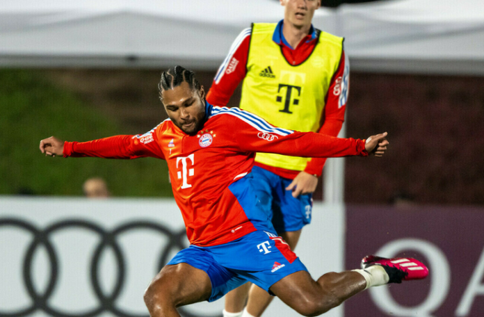 Serge Gnabry - Bayern Munich - Hasan Salihamidzic - Suedwest Presse
