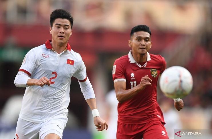 Timnas Indonesia vs Vietnam, Dendy Sulistyawan, semifinal 1 Piala AFF 2022 - Antarafoto
