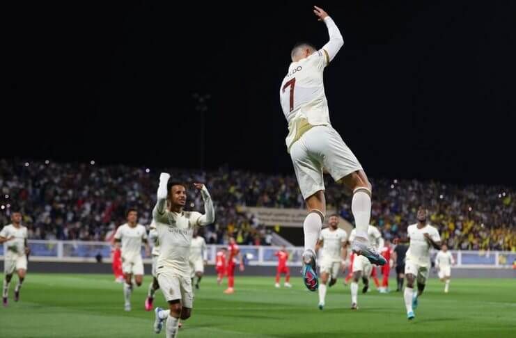 Cristiano Ronaldo Cetak Hat-trick Keduanya di Saudi Pro League (@AlNassrEN)