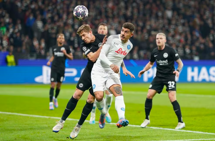 Frankfurt vs Napoli - Liga Champions - uefa. com 2