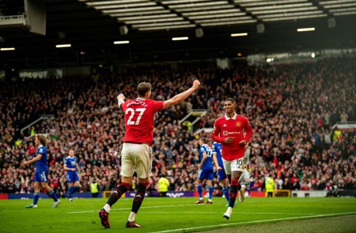 Manchester United vs Leicester - Marcus Rashford - Liga Inggris - Getty Images