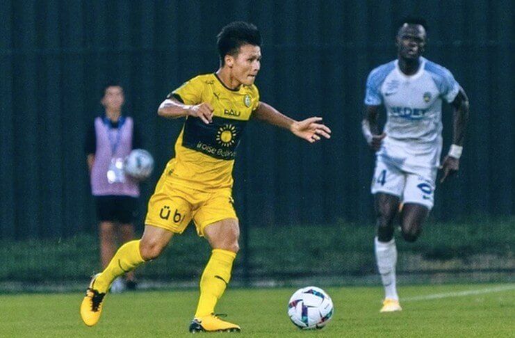 Nguyen Quang Hai hanya jadi pemain cadangan di Pau FC.