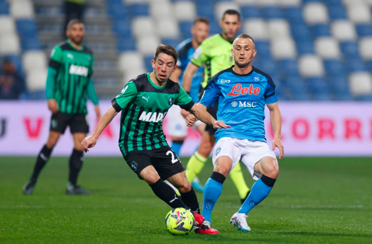 Sassuolo vs Napoli - Khvicha Kvaratskhelia - Victor Osimhen - Getty Images 3
