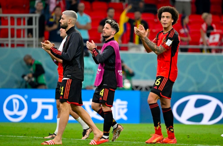 Axel Witsel - Dries Mertens - Timnas Belgia - Getty Images 3