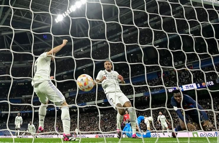 Eder Militao - Real Madrid vs Barcelona - Copa del Rey - Getty Images 3