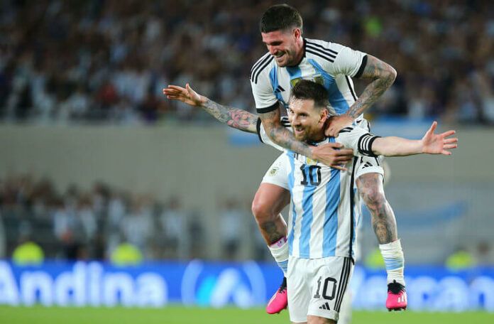 Lionel Messi Cetak Gol, Argentina Susah Payah Kalahkan Panama (@Argentina)