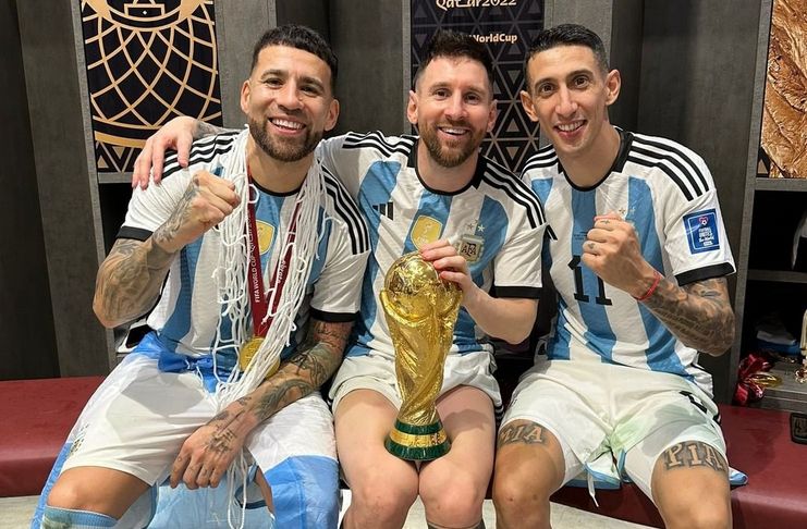 Skuat timnas Argentina - Lionel Scaloni - Lionel Messi - @afaseleccion