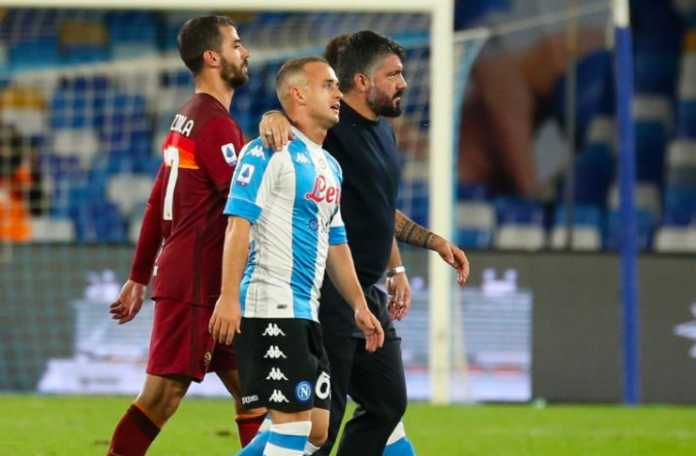 Stanislav Lobotka - Gennaro Gattuso - Napoli - Getty Images