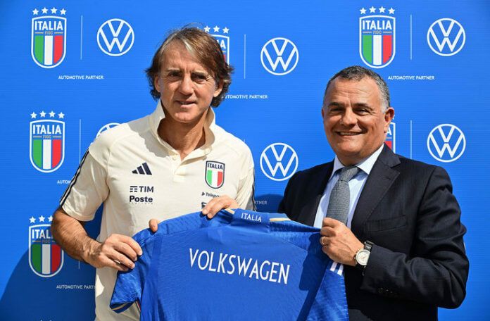 Timnas Italia akan disponsori Volkswagen hingga 2024.